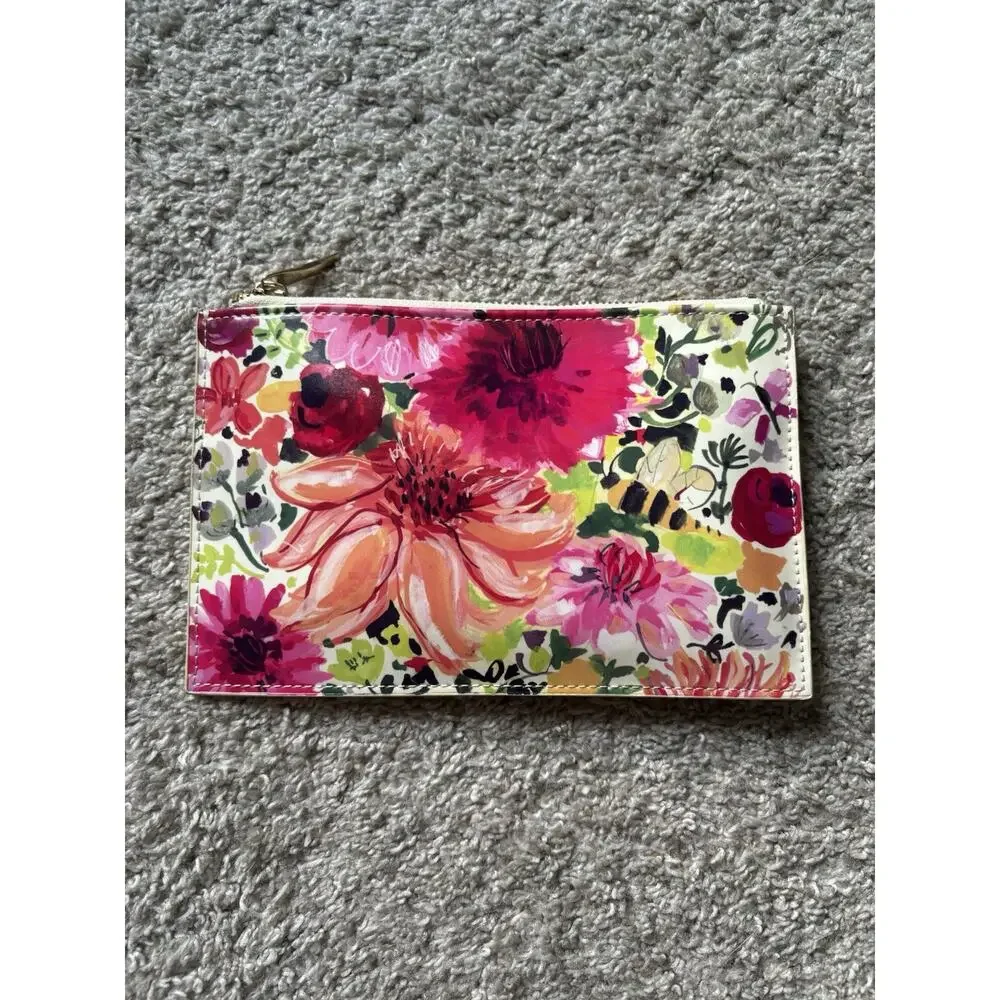 Kate Spade Floral Pencil Case with Desk Accessories